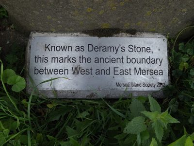 Plaque on Deramy's Stone