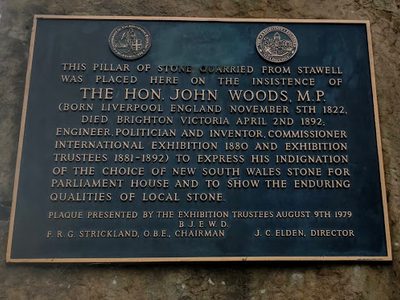 Indignation plaque