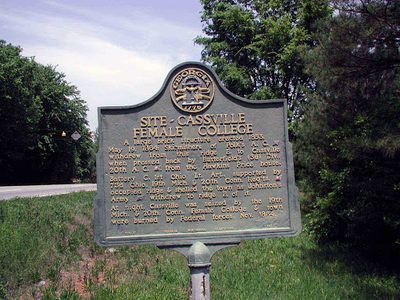 Site: Cassville Female College