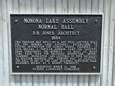 MONONA LAKE ASSEMBLY