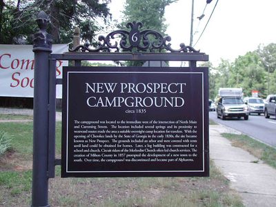 New Prospect Campground• c. 1835