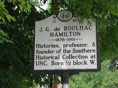 J.G. de Roulhac Hamilton
