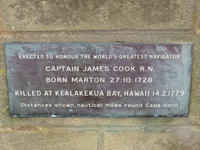Plaque on nautical signpost