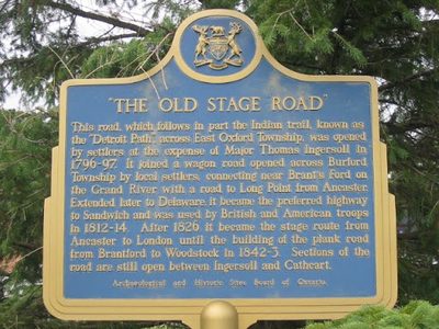 "The Old Stage Road"