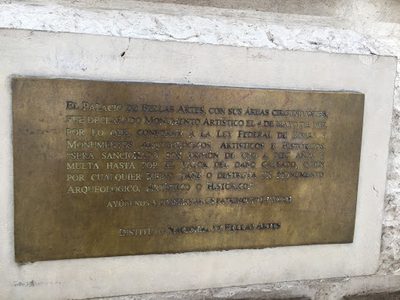 El Palacio de Bellas Artes