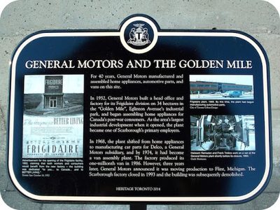 General Motors and the Golden Mile