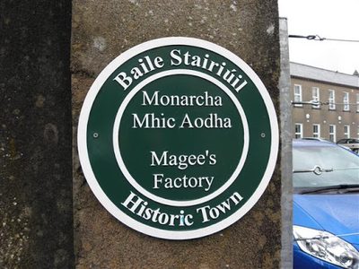 Plaque, Magee's Factory