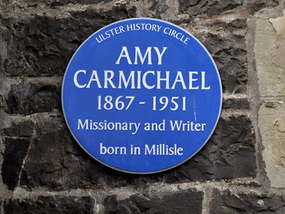 Amy Carmichael plaque, Millisle