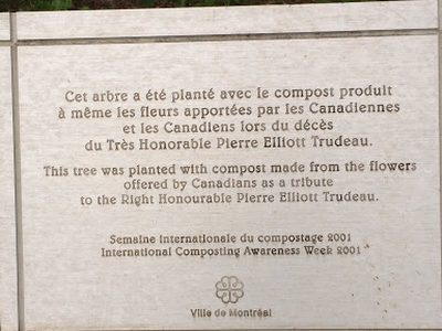 As A Tribute to the Right Honourable Pierre Elliott Trudeau