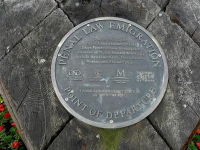 Penal Law Emigration Plaque