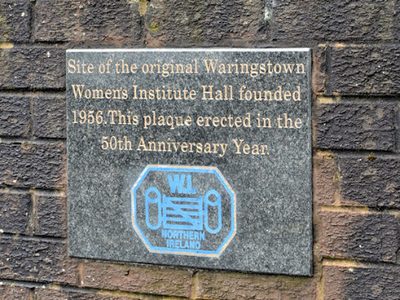 Women's Institute plaque, Waringstown