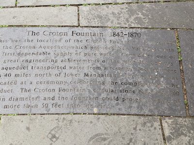 The Croton Fountain
