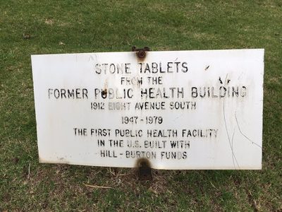 Stone Tables from the Former Public Health Building