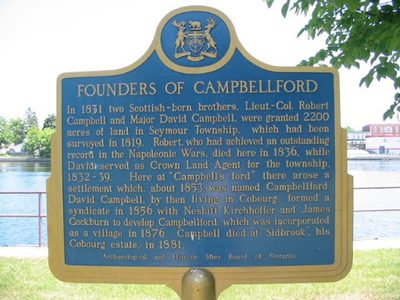 Founders of Campbellford