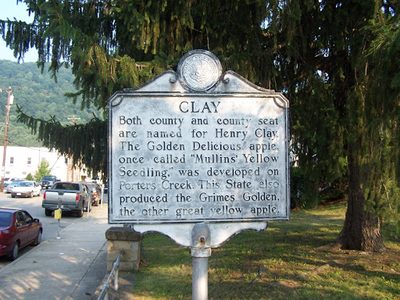 Clay Historical Marker