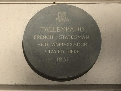 Talleyrand stayed here