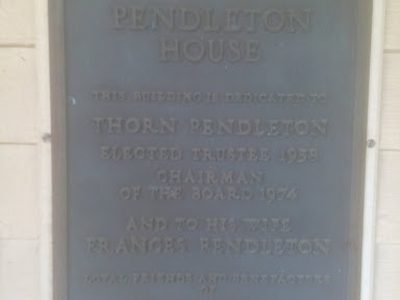 Pendleton House, Hiram College