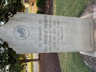 In Memory of 81st Wildcat Division