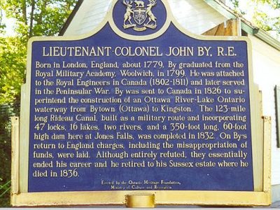 Lieutenant-Colonel John By, R.E.