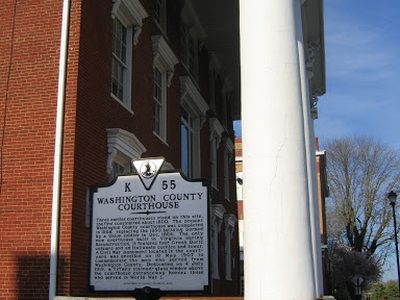 Marker: Washington County Courthouse (K 55)