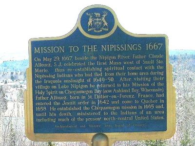 Mission to the Nipissings 1667