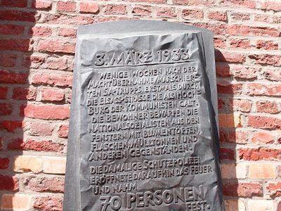 March 3rd 1933 - Communist flowerpot resistance