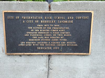 Site of Presentation High School and Convent