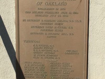 First A.M.E. Church of Oakland
