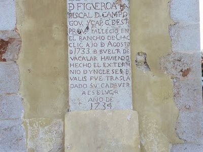 The Dedication of the Santa Ana Temple. Mérida, Yucatan