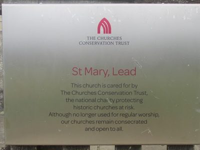 St.Marys chapel, Lead  #4