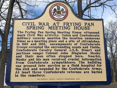 Civil War at the Frying Pan Spring Meeting House
