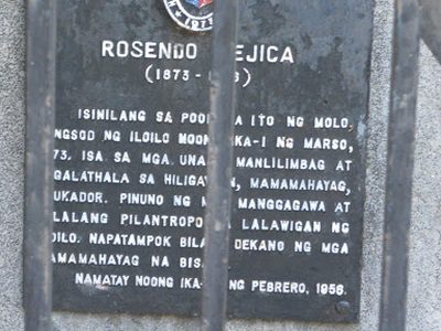 Rosendo Mejica historical marker
