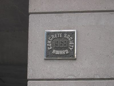 Concrete Society Award plaque, Mancunian Way