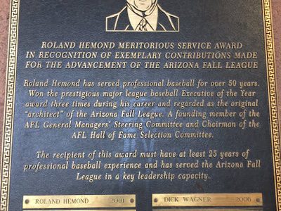 Roland Hemond Meritorious Service Award