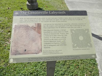 The Genainville Labyrinth  at City Park
