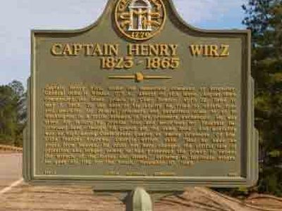 Captain Henry Wirz 1823-1865