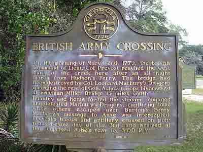 British Army Crossing