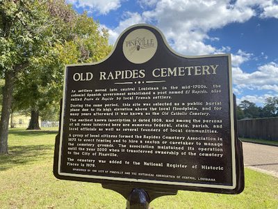 Old Rapides Cemetery