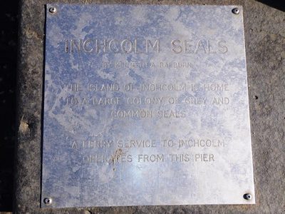 Inchcolm Seals plaque