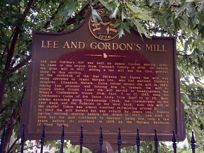 Lee and Gordon's Mill