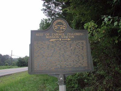 Site of Carmel (Taloney) Mission Station