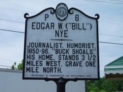 EDGAR W. ('BILL') NYE    1850-1896