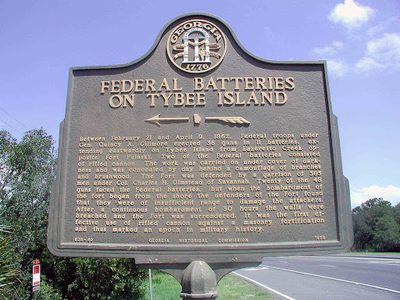 Federal Batteries on Tybee Island