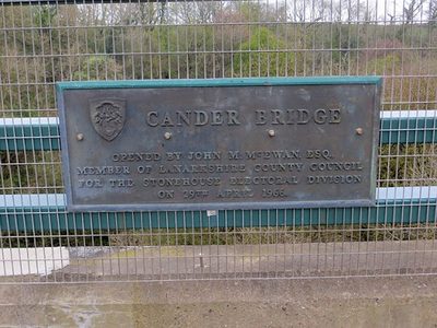 Plaque, Cander Bridge