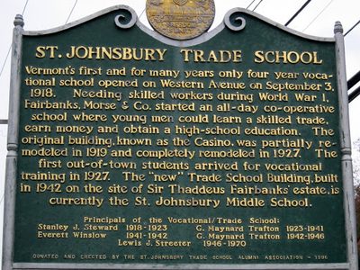 St. Johnsbury Trade School