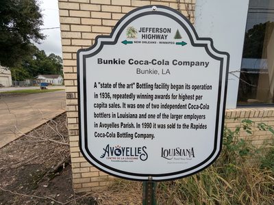 Bunkie Coca-Cola Company