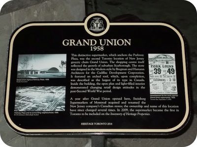 Grand Union 1958