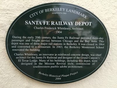Santa Fe Railroad Depot