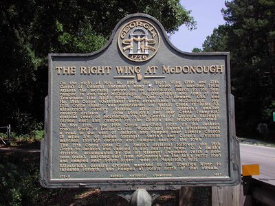 The Right Wing at McDonough
