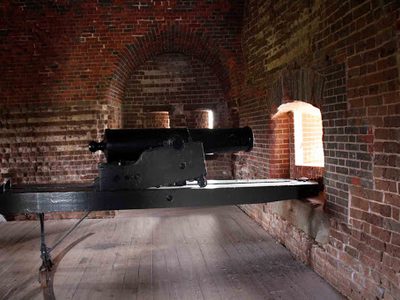 Southwest Bastion - Fort Pulaski